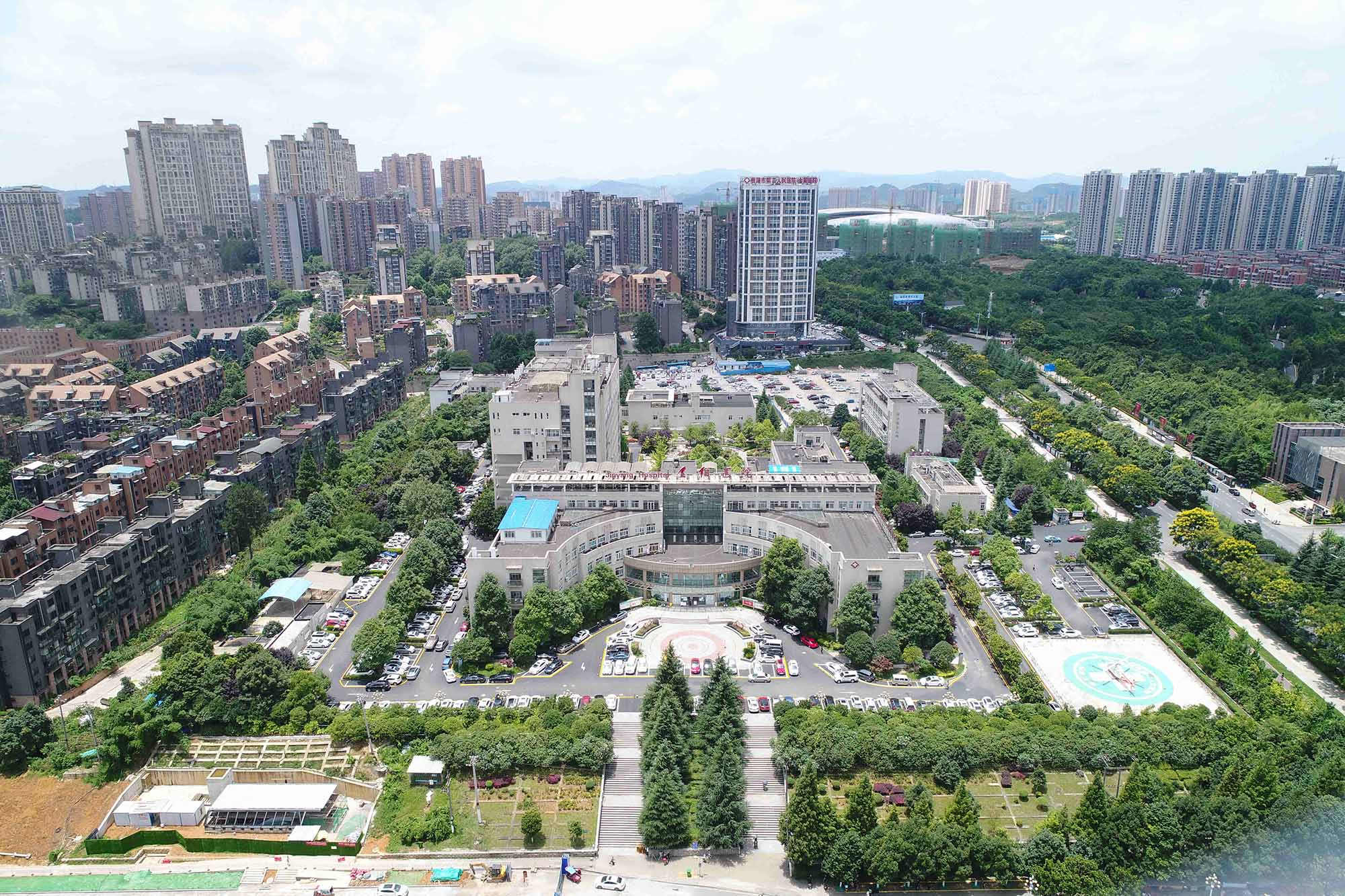 医院鸟瞰